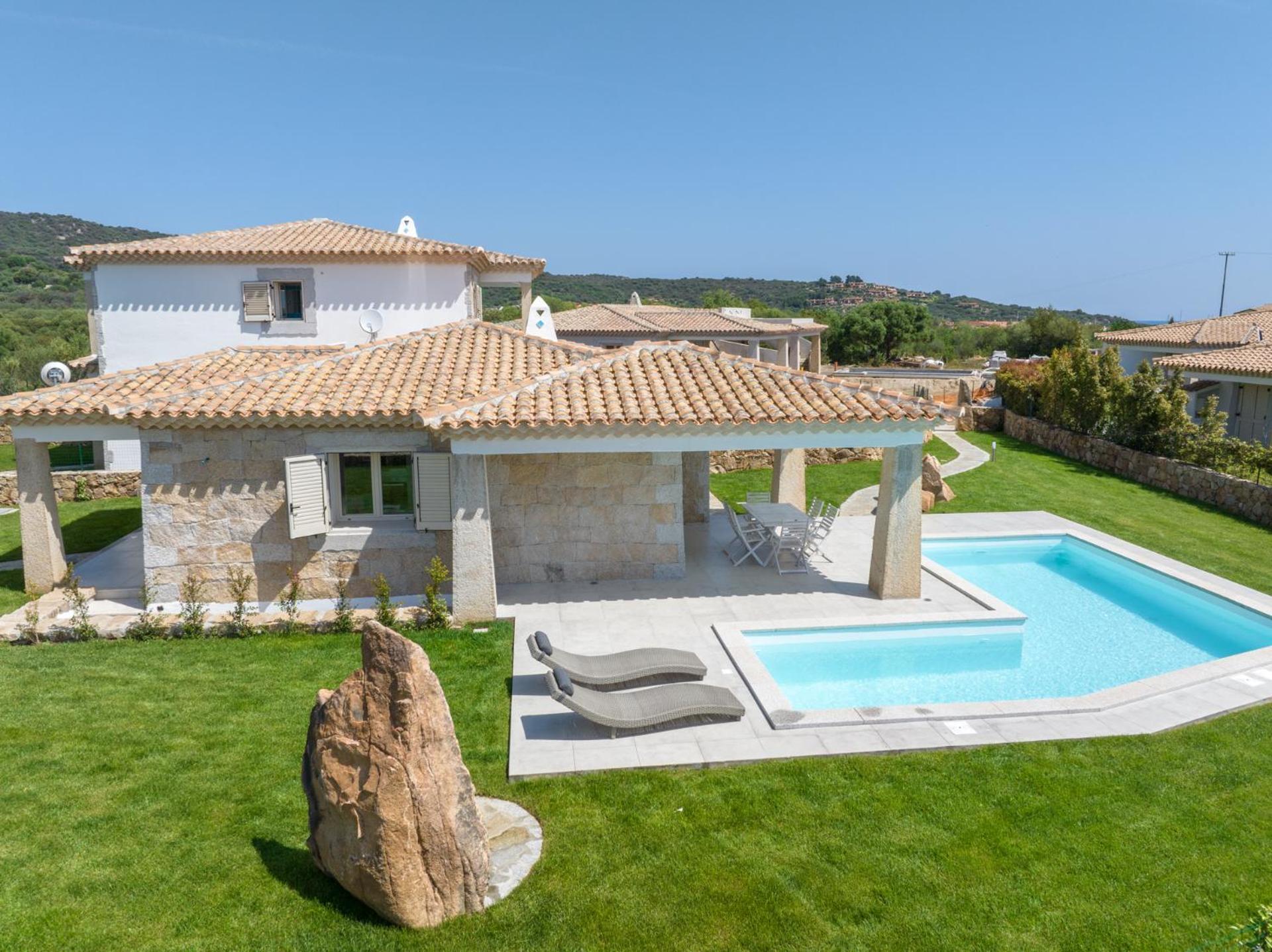 Villa Corallo Sx Ottiolu Porto Ottiolu Exteriör bild